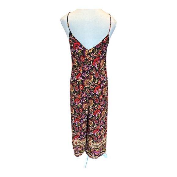 Anthropologie x Kachel Black Red Floral Wide Leg
Loose Fit Sleeveless Jumpsuit 4 - Picture 7 of 13